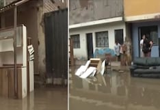 Villa El Salvador: Intensa lluvia inunda viviendas y afecta a familias