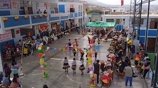 Tacna: Con festival de danzas celebran 31 años de I.E. Micaela Bastidas en faldas de cerro Intiorko