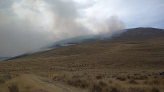 Incendio forestal en Chicche esta ve arrasa 1500 hectáreas de pastos y 30 chozas 