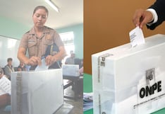 Policías y militares votarán cerca a su lugar de servicio