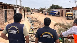 Piura: Fiscalía advierte grave riesgo en drenajes ante el Fenómeno El Niño