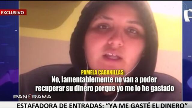 Estafadora Pamela Cabanillas advierte que no devolverá dinero a sus víctimas: “Ya me lo gasté”