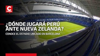 Selección peruana reconoció la cancha del RCDE Stadium previo al amistoso ante Nueva Zelanda