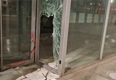 Comas: siete delincuentes desmantelan antiguo local bancario en avenida Universitaria