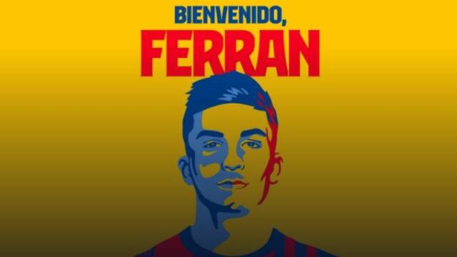 Barcelona: Ferran Torres es nuevo jugador del club azulgrana hasta 2027 (FOTO)