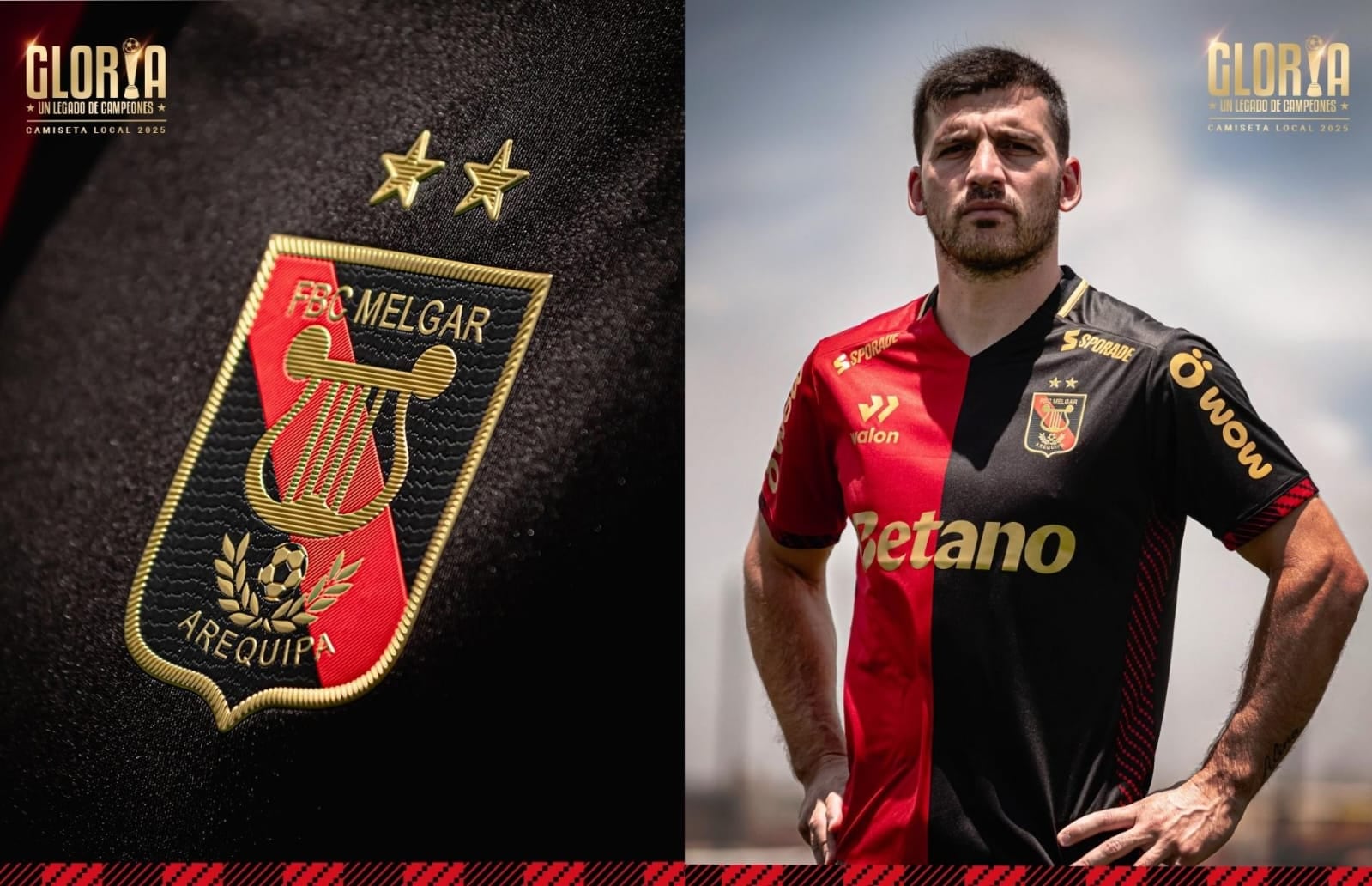 Nueva camiseta del FBC Melgar. Foto: FBC Melgar