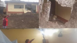 Lluvias dejan inoperativos dos colegios en Lambayeque y afectan a estudiantes