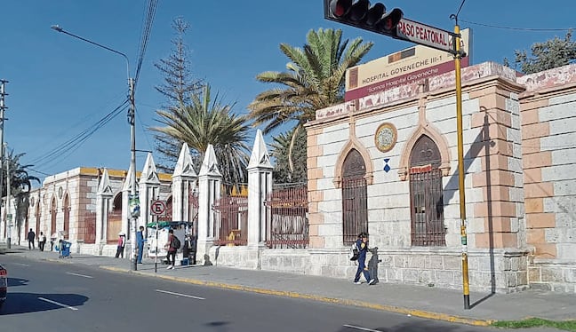 Hospital Goyeneche debe entrar en etapa de reconstrucción. Foto: GEC.