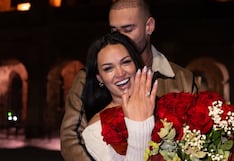 Angie Arizaga y Jota Benz se comprometieron en Roma: “Eres lo mejor que me ha pasado”