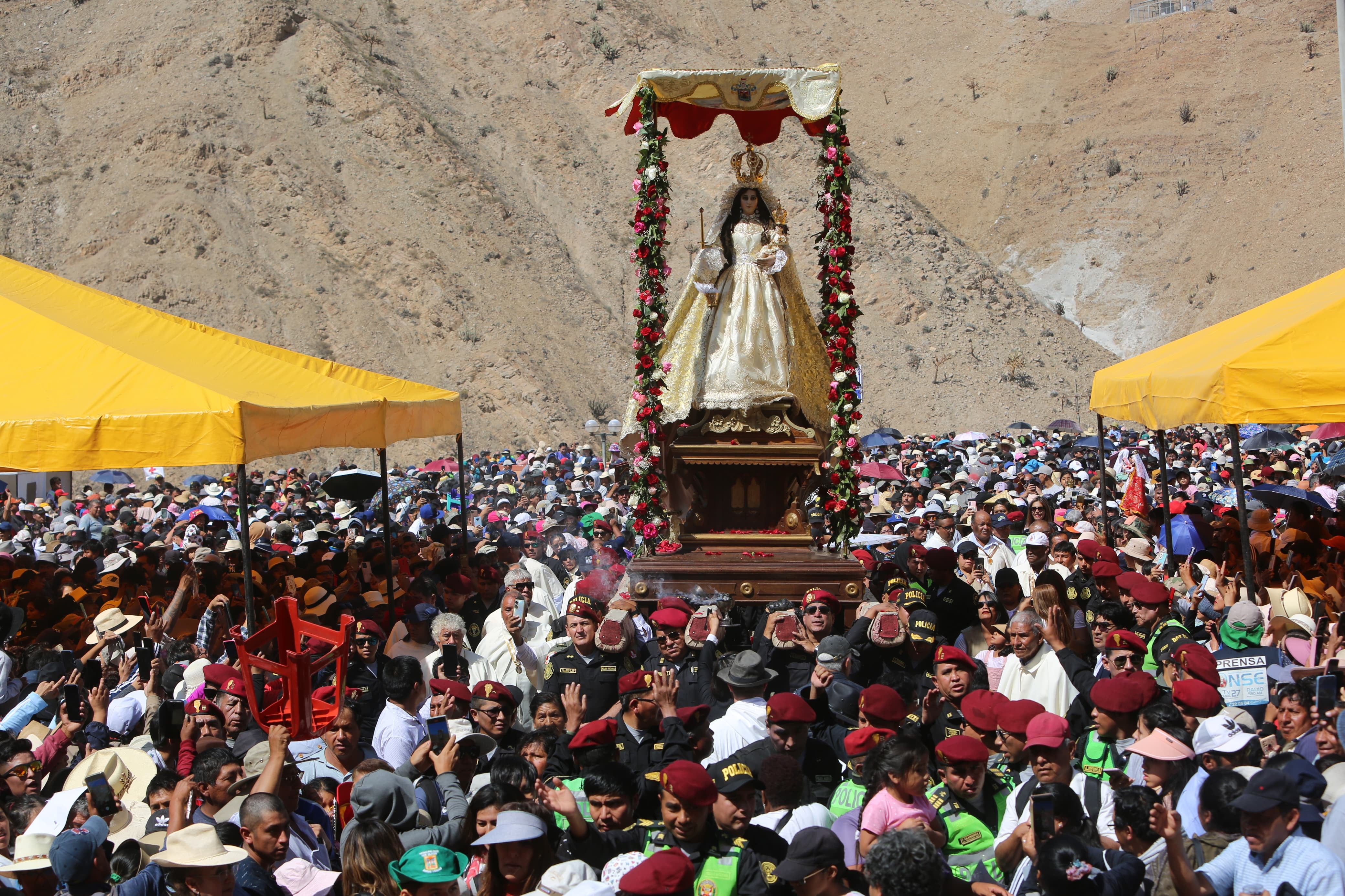 Fiesta central se realizará el 1 de mayo en el Santuario de Chapi. Foto: Leonardo Cuito.