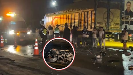 La Libertad: Motociclista pierde la vida en accidente de tránsito en Virú