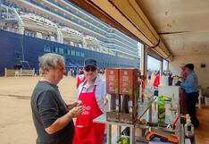 Pisco: Puerto de Paracas recibe al crucero Oosterdam con 1848 pasajeros y 812 tripulantes