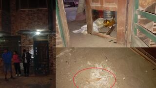 Chiclayo: extorsionadores lanzan explosivo a vivienda en José Leonardo Ortiz