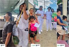 Ica: decenas de familias se benefician con campaña de salud en La Tierra Prometida