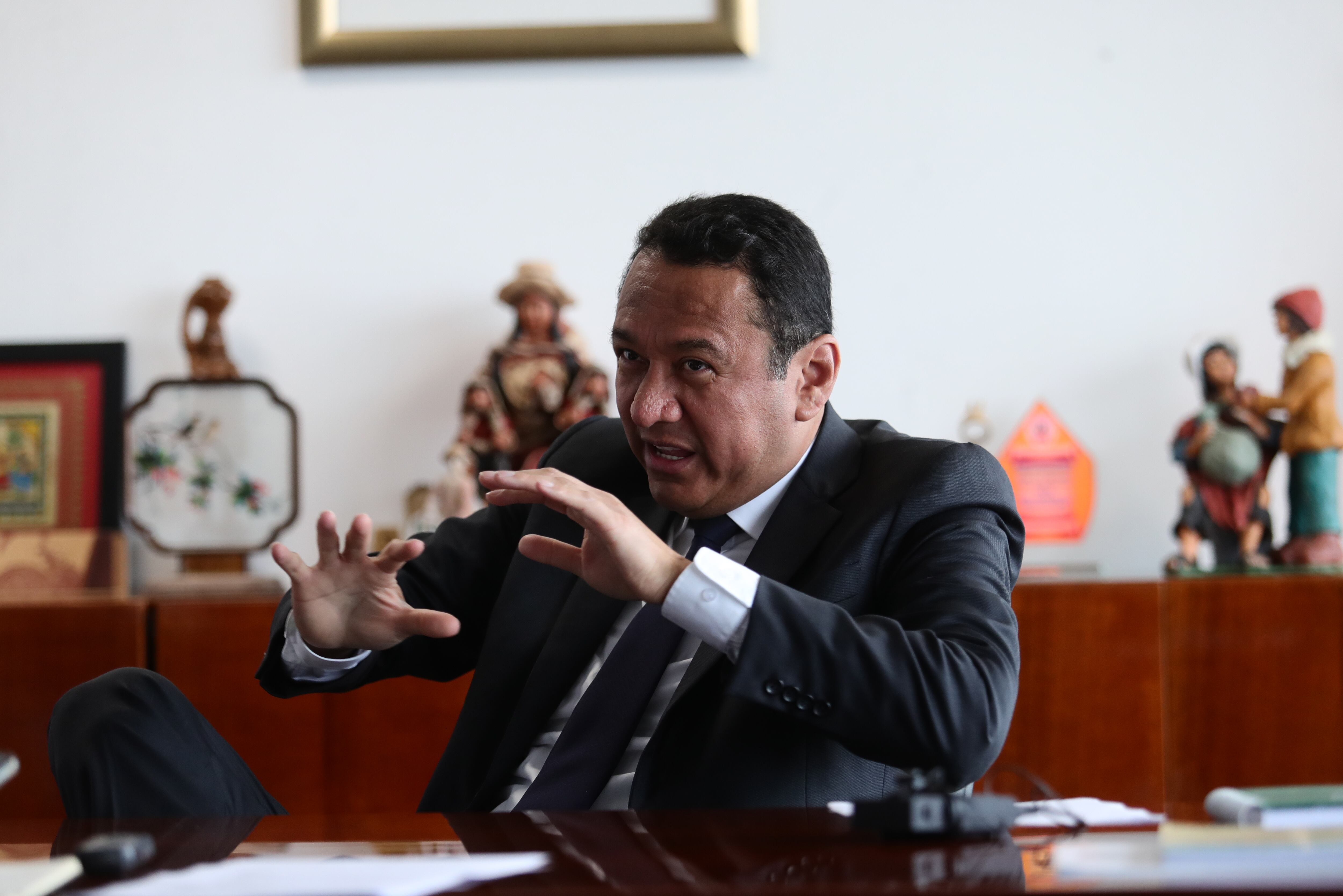 Ministro de Desarrollo Agrario y Riego, Angel Manero. (Foto: Jesús Saucedo)