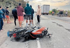 Piura: Un joven fallece tras ser arrollado por un vehículo