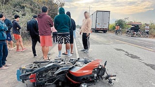 Piura: Un joven fallece tras ser arrollado por un vehículo
