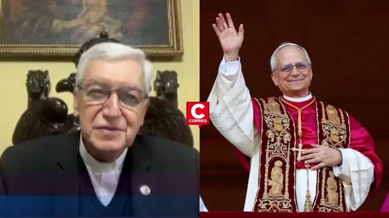 Cardenal Carlos Castillo revela cómo León XIV fue una sorpresa total en el cónclave del Vaticano. Composición: Diario Correo.