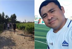 Pisco: taxista desapareció cuando trabajaba y es hallado sin vida en un descampado por San Andrés