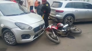 Trujillo: Accidente de tránsito deja una persona herida