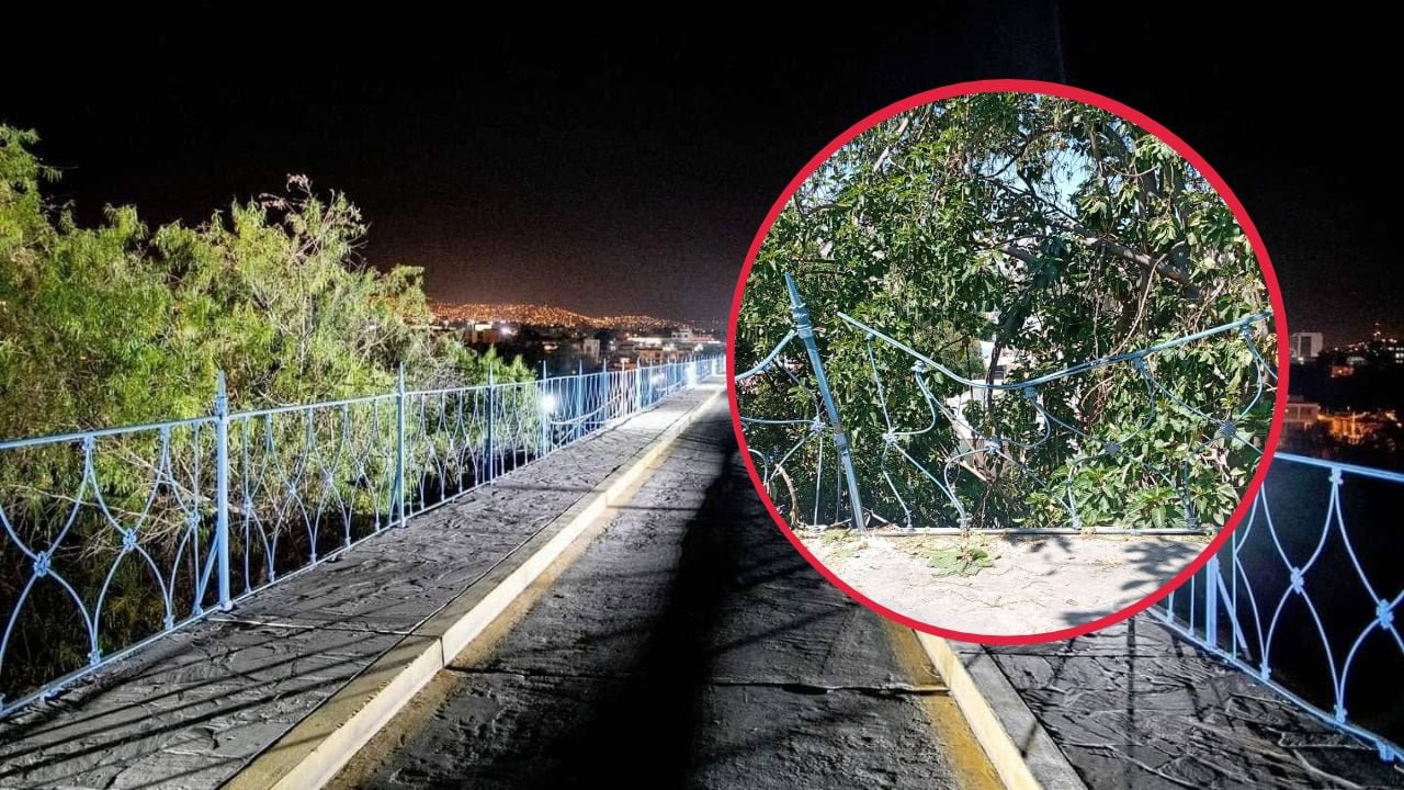 Dañan estructura del histórico puente Fierro en Arequipa (Foto: Composición GEC)