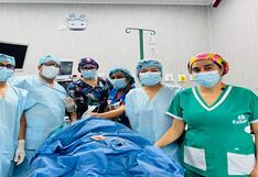 La Libertad: Salvan la vida de dos bebés tras extraer un clavo de olor y un pedazo de plástico de sus vías respiratorias