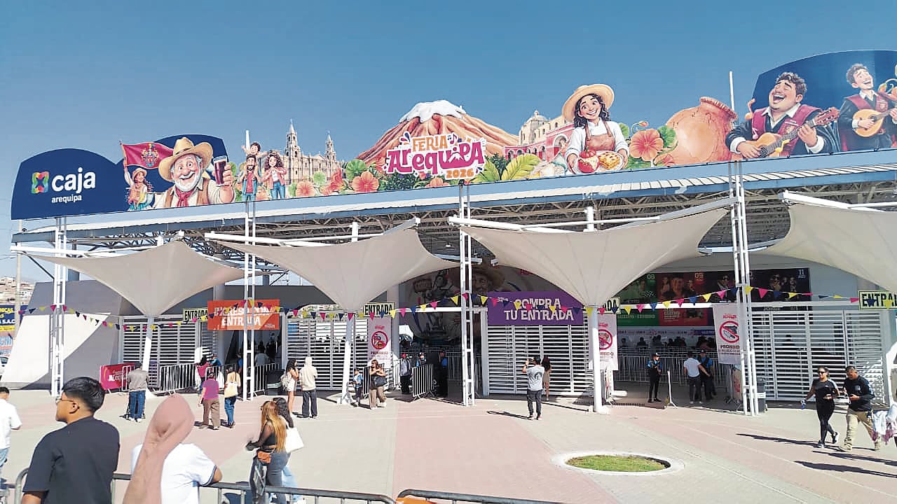 Feria Arequipa 2026 se inauguró este sábado 9 de agosto en el campo ferial Cerro Juli. (Foto: Álvaro Figueroa/@photo.gec)