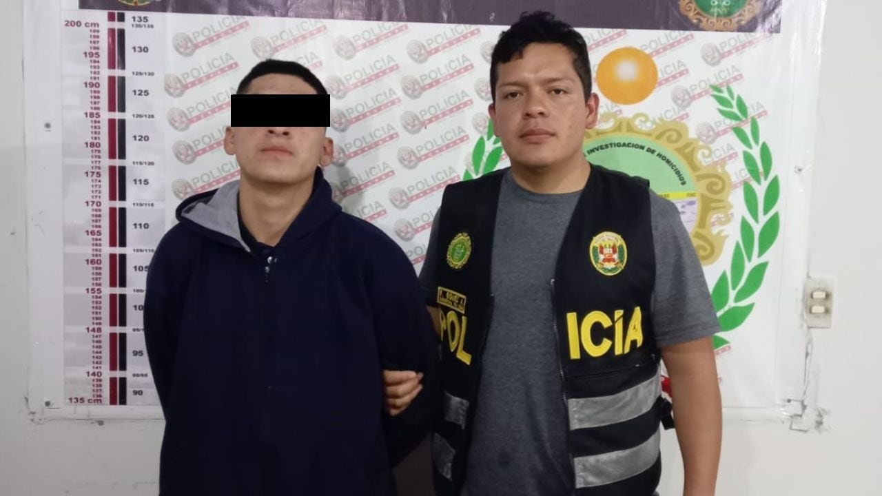 Cristopher Salinas Cruzado, alias “El Manquito”, fue detenido en el distrito de El Porvenir.