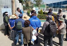 Arequipa: Obra municipal de piscina afecta paredes de 10 viviendas en Jacobo Hunter (VIDEO)