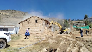 Sismo en Junín: suben a 1200 casas inhabitables y 10 mil damnificados