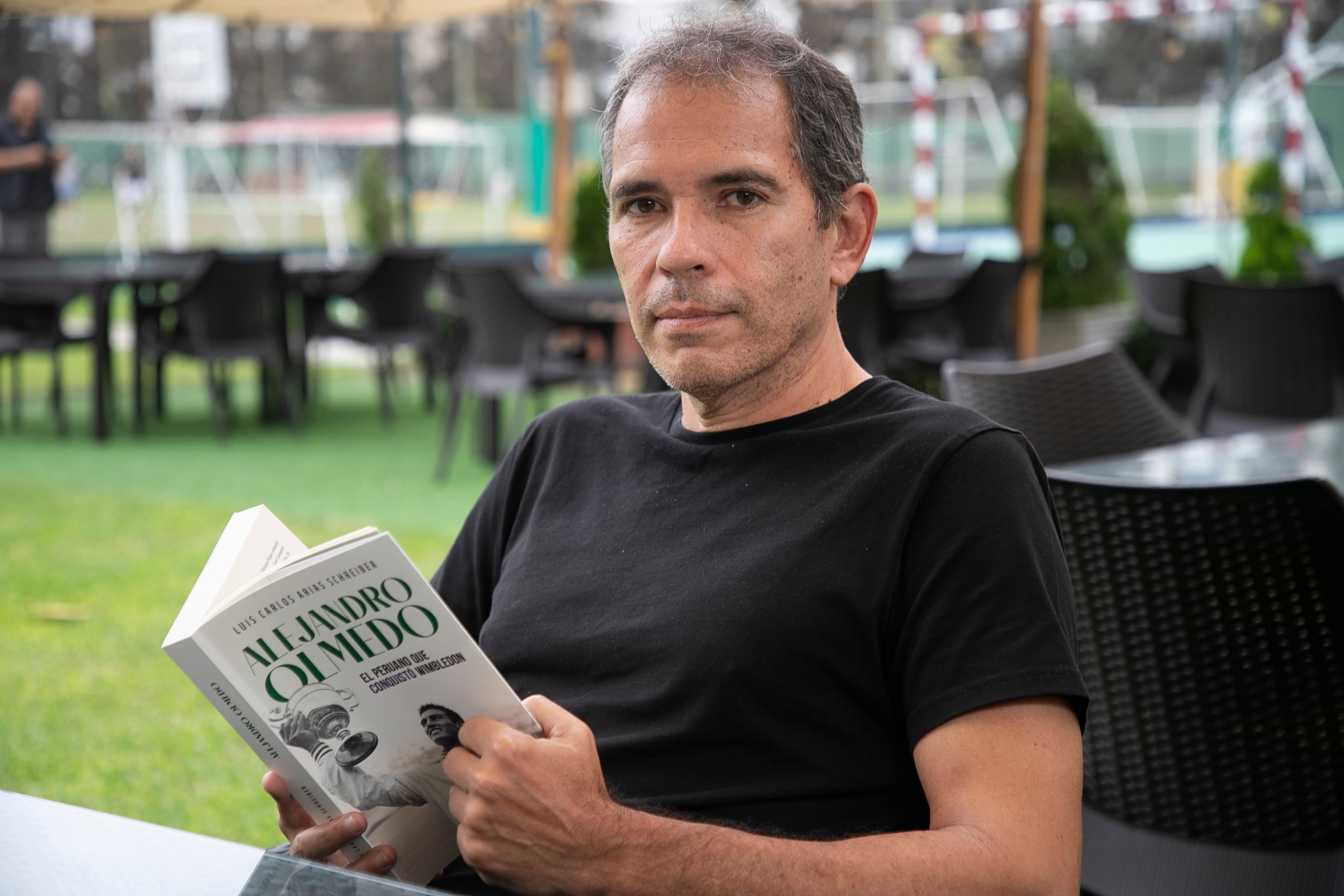 "Quizás, de alguna manera, pensamos: “¿Un campeón de Wimbledon peruano? No puede ser. Debe ser estadounidense”. Fotos: Eduardo Cavero