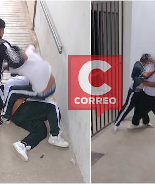 Dos alumnos protagonizan pelea con puñetes en interior de colegio en Chincha