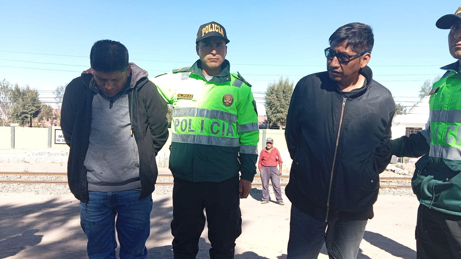 Los efectivos detuvieron a dos personas por realizar disparos al aire