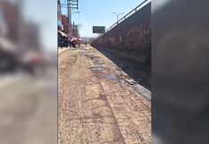 Arequipa: Reasfaltado de vías auxiliares de avenida Andrés Andrés Avelino