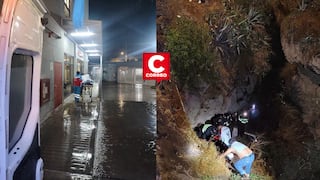 Ayacucho: rescatan a ciudadano que cayó a quebrada en Perico Huaycco