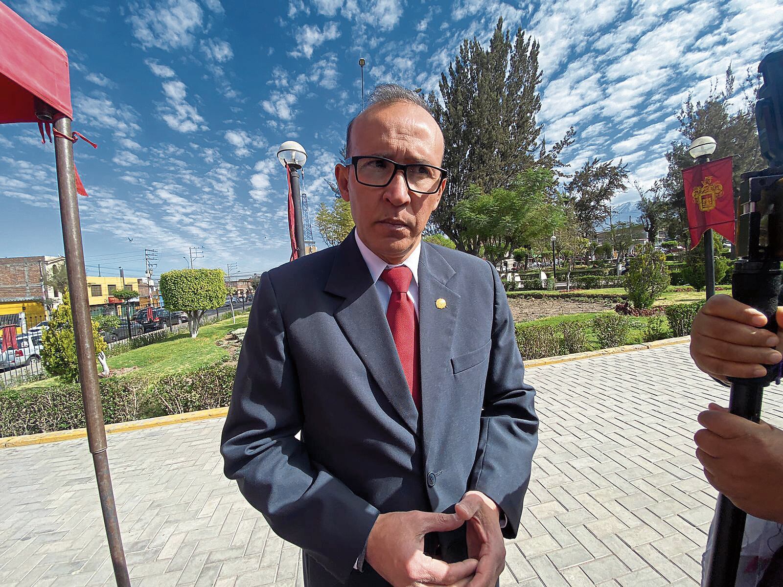 Jefe de la División de Investigación Criminal de Arequipa, coronel PNP Eduardo del Campo. Foto: GEC.