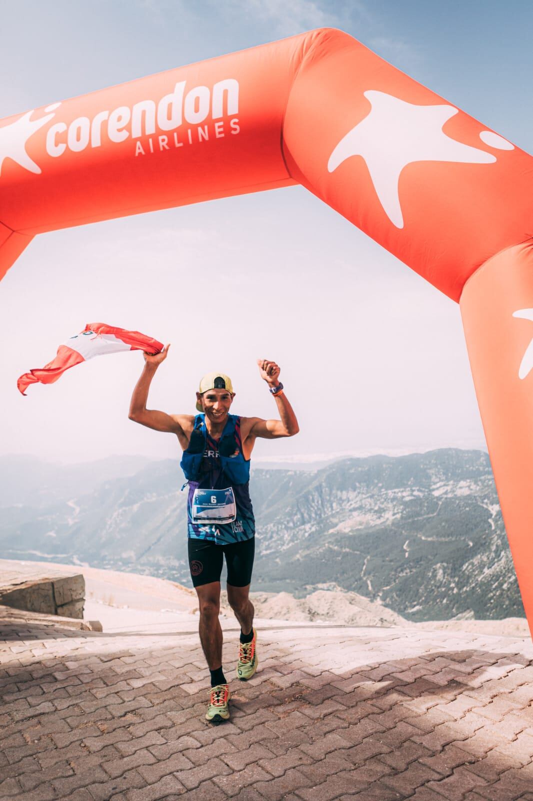 Corredor arequipeño José Manuel Quispe, en Turquía. Foto: Difusión