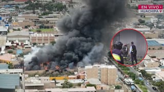 Huachipa: Alcaldesa señala que almacén donde se registra incendio es clandestino
