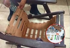 Hallan celular y cargador artesanal ocultos en un mueble de madera en penal de Arequipa