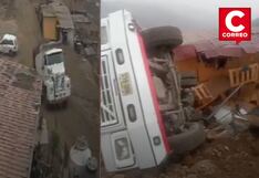 Camión destroza vivienda en Independencia y familia queda en la calle