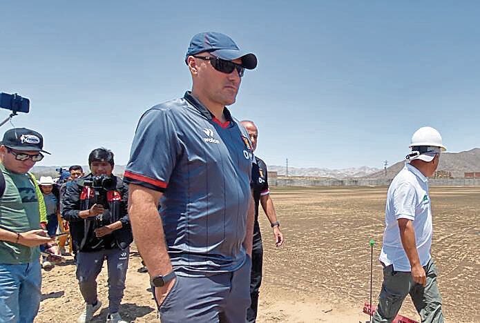 Ricardo Bettocchi en el Centro de Alto Rendimiento. (Foto: GEC)