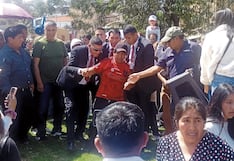 Tacna: Retienen a ciudadano por tirar piedra a mandataria Keiko Fujimori