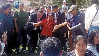 Tacna: Retienen a ciudadano por tirar piedra a mandataria Keiko Fujimori