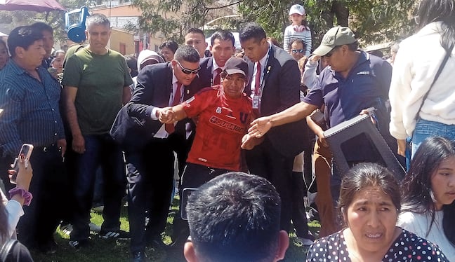 El varón de nombre David fue intervenido por agentes de Seguridad del Estado. (Foto: Difusión)