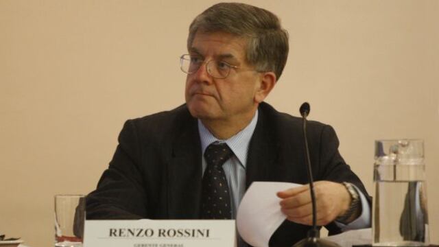 Falleció el gerente general del BCR, Renzo Rossini Miñán