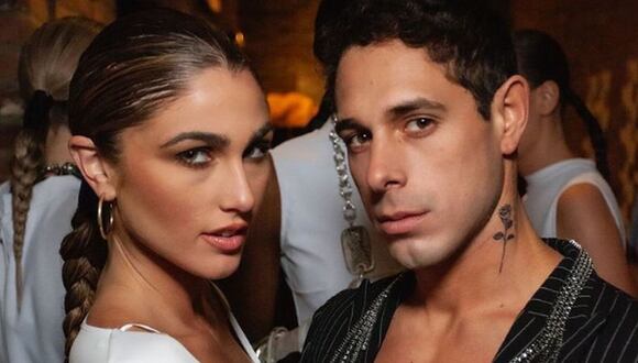 Hugo y Alessia en desfile.