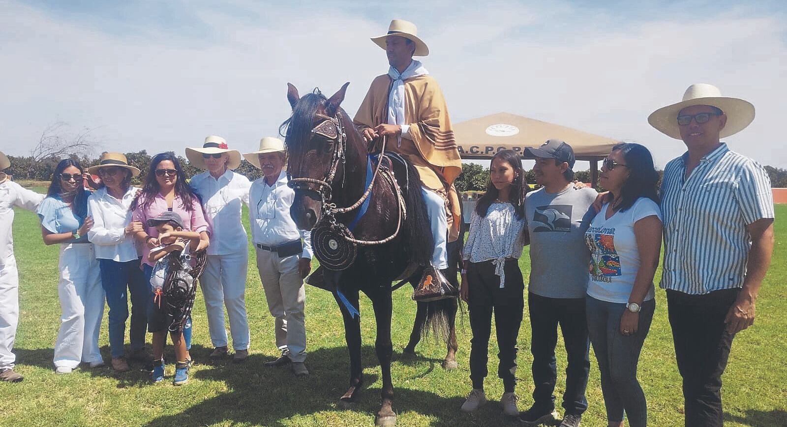 Uno de los mejores ejemplares que participó en la jornada de La Joya. (Foto: Difusión)