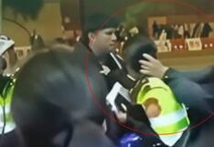 Sentencian a pareja que agredió a suboficial durante intervención en el Cercado de Lima