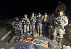 La Libertad: Delincuentes huyen y dejan abandonadas sus armas en Pataz