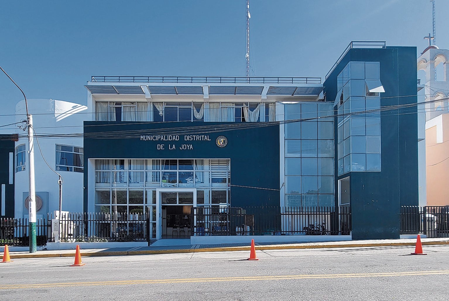 Municipalidad Distrital de La Joya. Foto: J. Obando.